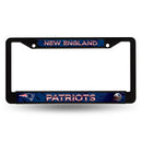 New England Patriots Black Plastic Frame