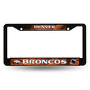 Denver Broncos Black Plastic Frame