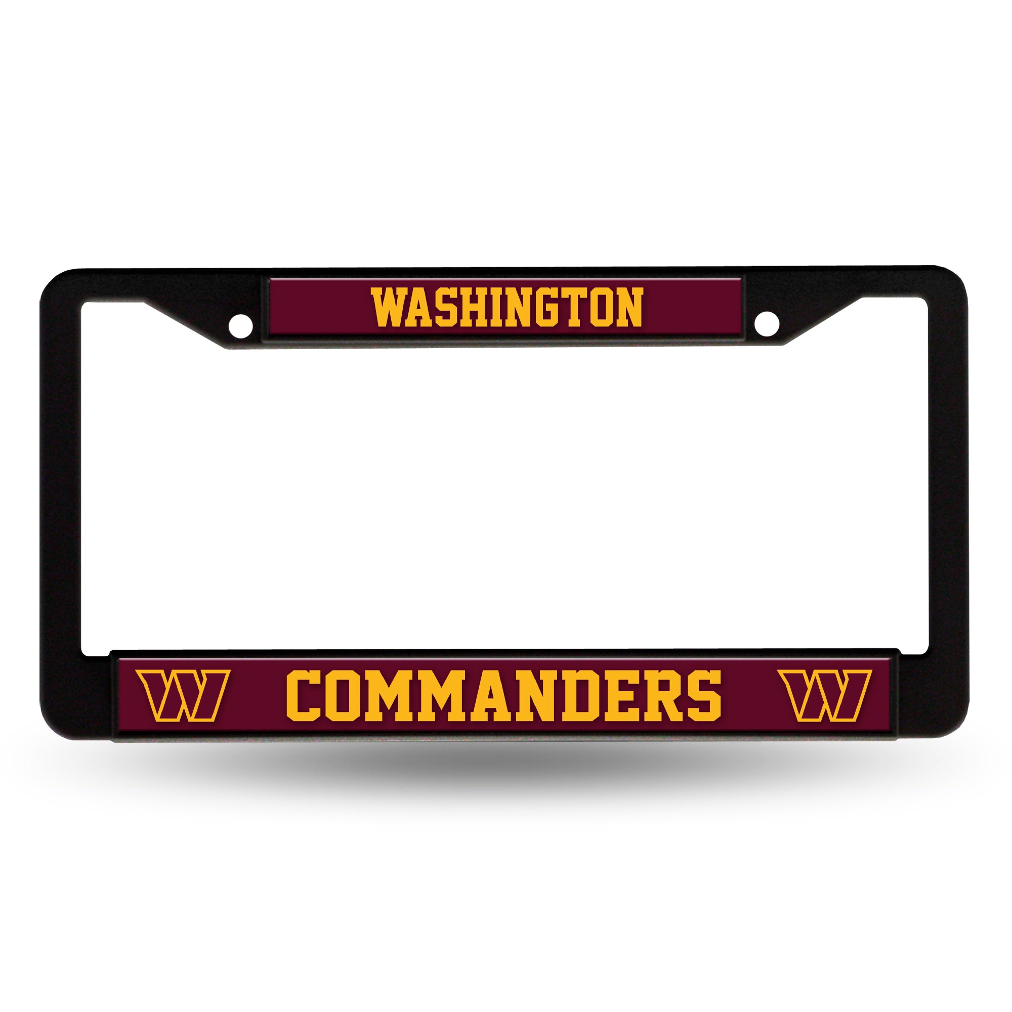 Washington Commanders Black Plastic Frame