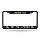 Georgia Tech Black Chrome Frame W/ Printed Inserts