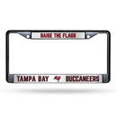 Tampa Bay Buccaneers Custom Black Chrome Frame