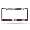 Florida Panthers Custom Black Chrome Frame