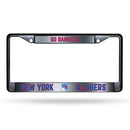New York Rangers Custom Black Chrome Frame
