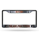 Philadelphia Flyers Custom Black Chrome Frame