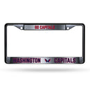 Washington Capitals Custom Black Chrome Frame