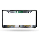 Boston Celtics Custom Black Chrome Frame