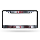 Chicago Bulls Custom Black Chrome Frame