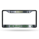 Milwaukee Bucks Custom Black Chrome Frame