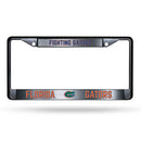 Florida University Custom Black Chrome Frame