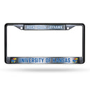 Kansas Jayhawks Custom Black Chrome Frame