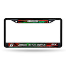 Brad Keselowski No. 6 Black Metal License Plate Frame (Printed Inserts)