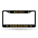 Wake Forest Black Chrome Frame W/ Printed Inserts