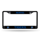 Memphis Tigers Black Metal License Plate Frame (Printed Insert)