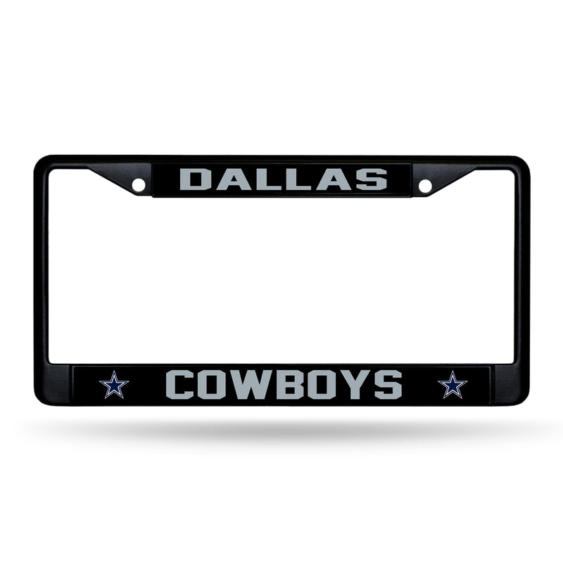 Cowboys Black Chrome Frame W/ Printed Insert