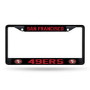 49Ers Black Chrome Frame W/ Printed Insert
