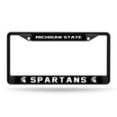Michigan State Spartans Black Metal Frame With Printed Inserts
