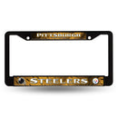 Pittsburgh Steelers Black Chrome Frame