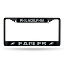Eagles Black Chrome Frame W/ Printed Insert