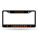 Texas University Black Chrome Frame W/ Printed Inserts