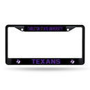 Tarleton State Texans Black Chrome License Plate Frame (Printed Inserts)