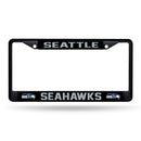 Seahawks Black Chrome Frame W/ Printed Insert