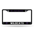 Kansas State Wildcats Black Metal Frame With Printed Inserts