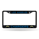 LA Chargers Black Chrome Frame
