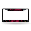 Cardinals -Az Black Chrome Frame W/ Printed Insert