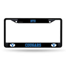 BYU Cougars Black Chrome Frame W/ Printed Inserts