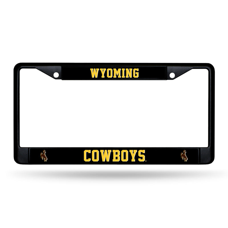Wyoming University Black Metal Frame