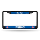 Detroit Pistons Black Metal Frame (Printed Inserts)