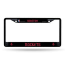 Houston Rockets Black Metal Frame (Printed Inserts)