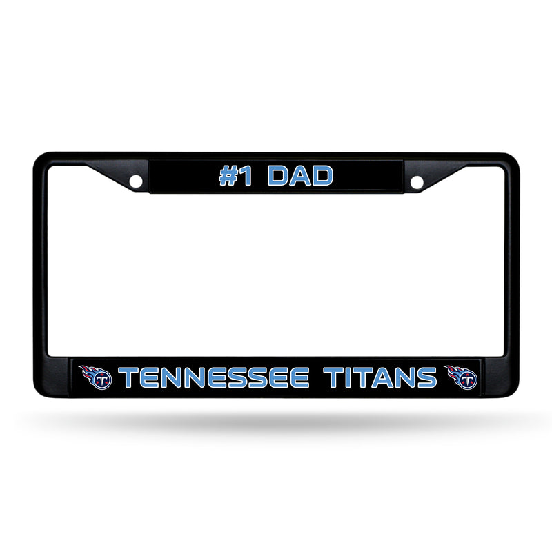 # 1 Dad Titans Black Chrome Frame