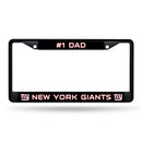 # 1 Dad Giants-Ny Black Chrome Frame