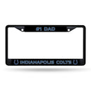 # 1 Dad Colts Black Chrome Frame