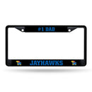 #1 Dad Kansas Black Chrome Frame