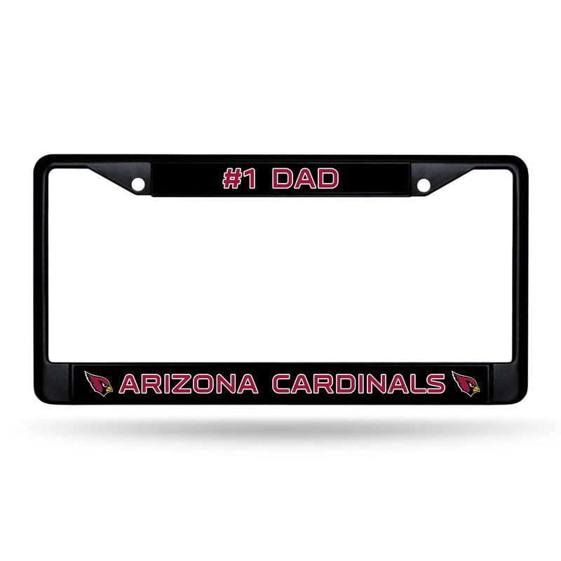# 1 Dad Cardinals - Az Black Chrome Frame