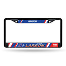 Kyle Larson Black Chrome Frame With Printed Insert