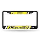 Ryan Blaney Black Chrome Frame With Printed Insert