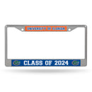 Florida University Class Of 2024 Chrome Frame (Decal Insert)