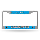Utah Mammoth Chrome License Plate Frame (Printed Insert)