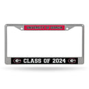 Georgia University Class Of 2024 Chrome Frame (Decal Insert)