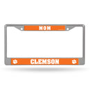 Clemson Mom Chrome Frame with Printed Inserts