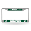 UNCC - Charlotte Niners Chrome Frame