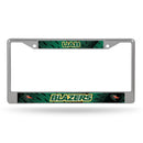 UAB Blazers Chrome License Plate Frame (Printed Inserts)
