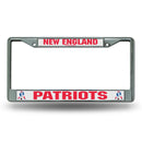 Patriots Throwback Logo Chrome Frame