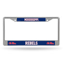 Mississippi Rebels Chrome Frame