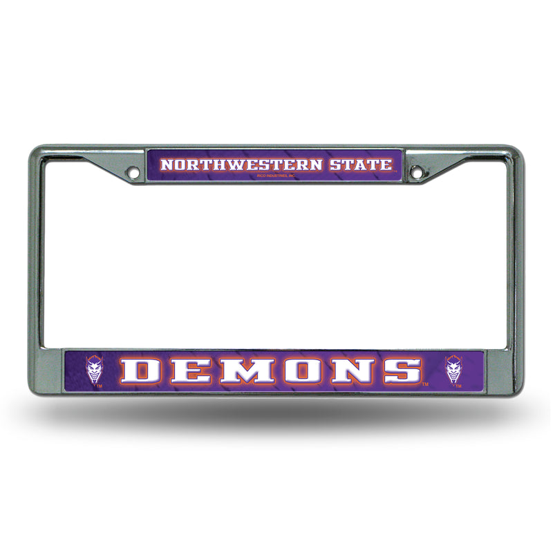 Northwestern State Chrome Frame