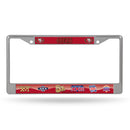 SF 49ers 5 Time Super Bowl Champs Chrome Frame