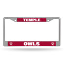 Temple Owls Chrome Frame with Printed Inserts